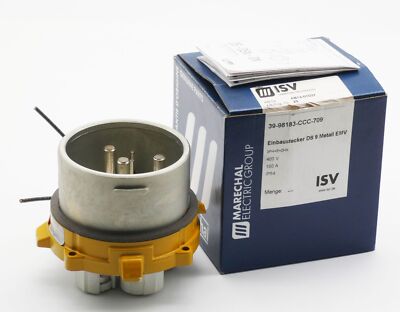 ISV Marechal Electric DS9 39-98183-CCC-709 Einbaustecker -unused/OVP-