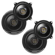 (4) Pioneer TS-A1081F | 4 Inch 230W 4 Ohm 2-Way Coaxial Car Audio Speakers 4in.