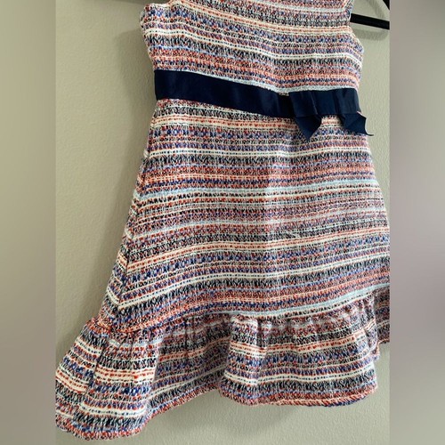 Janie & Jack Ava Tweed Sleeves Dress Size 5 - Picture 2 of 6