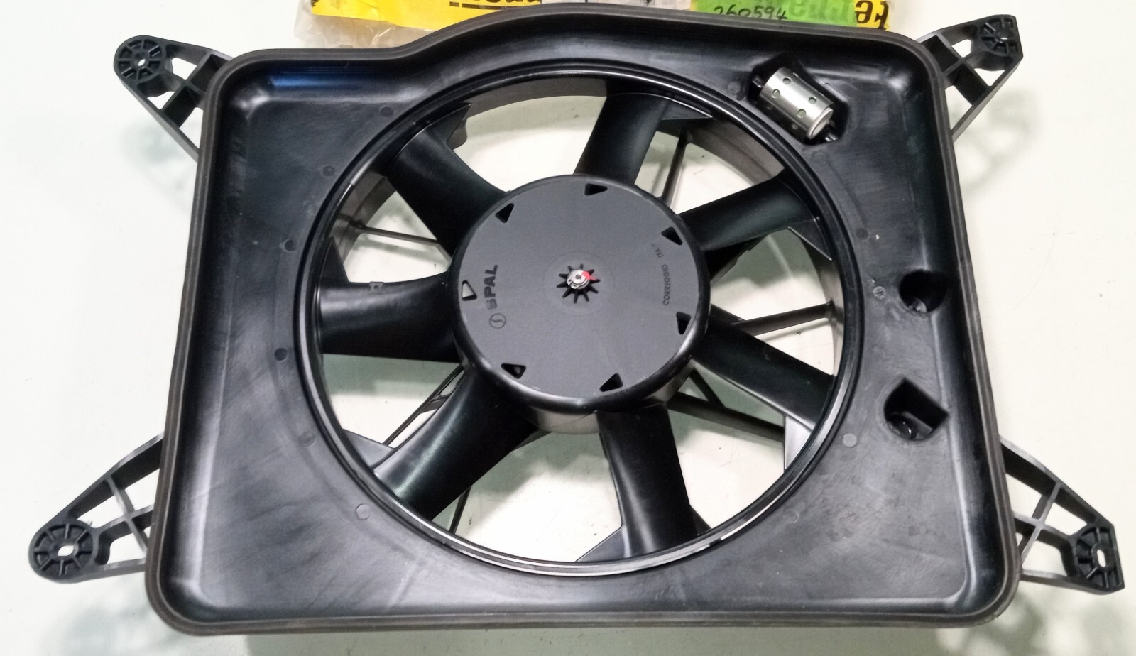 Ferrari 458 Engine Radiator Cooling Fan Blade_Shroud_Motor_Sensor_260594_263253
