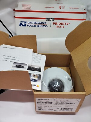 New Axis P3904-R   720P 1MP Mobile Rugged Dome IP Security Camera  