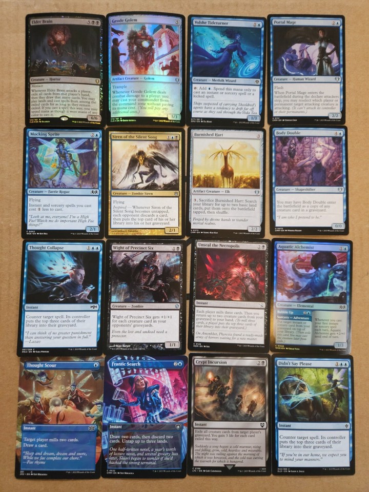 Custom Commander Deck Mill Lord Xander, the Collector 100 Card