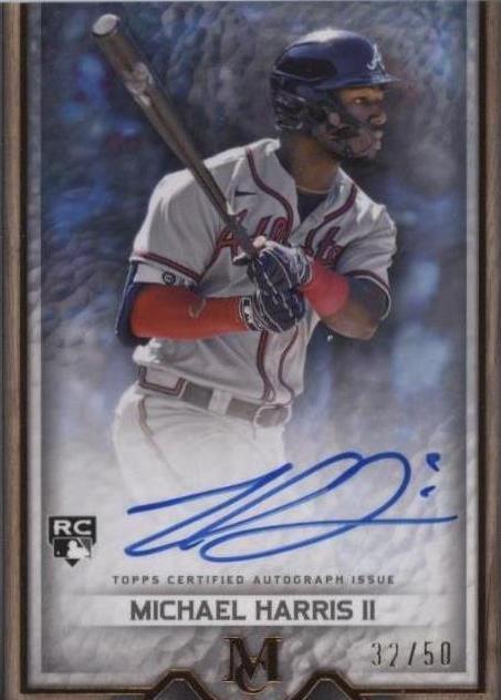 2023 Topps Museum Collection - Archival Autographs Michael Harris 