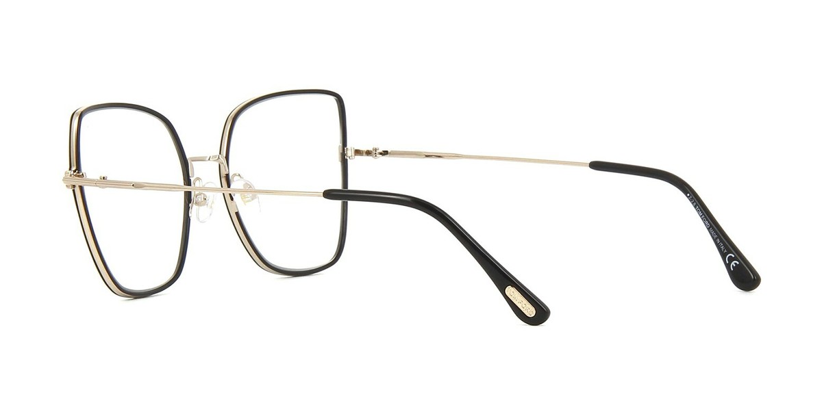Tom Ford FT 5630-B BLUE BLOCK Black Gold (001) Eyeglasses