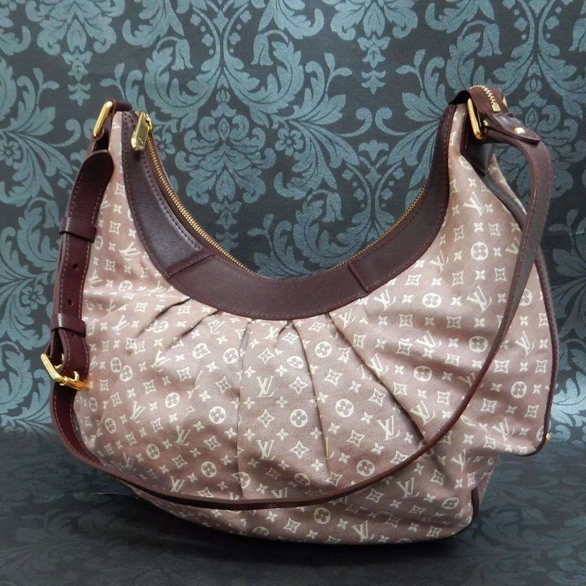 Authenticated Used Louis Vuitton Monogram Idylle Rhapsody PM M40406 Women's  Shoulder Bag Sepia 