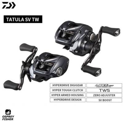 DAIWA 24 Tatula SV TW Baitcasting Fishing Reel 6.3/7.1/8.1:1 25