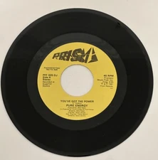 modern soul boogie 7” PURE ENERGY You’ve Got The Power  PROMO 45 RPM Prism 1981