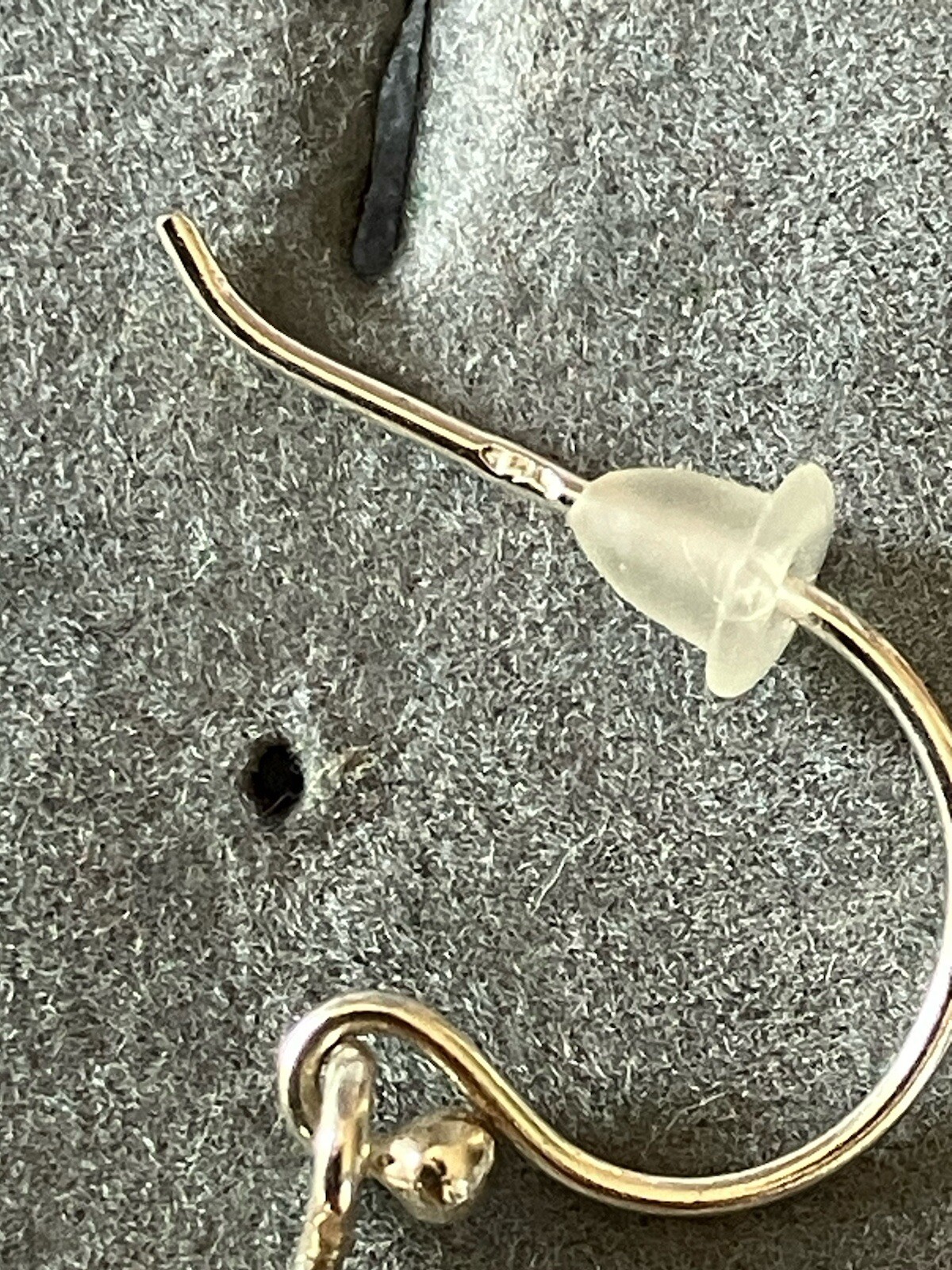 Sterling Silver Long Dangly Multi Loop Earrings W… - image 8