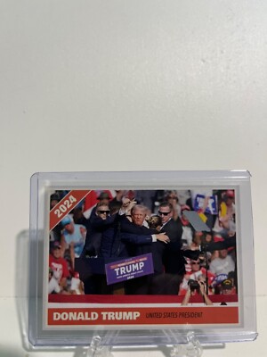 Donald Trump 45th U.S President Custom Made Trading Card 