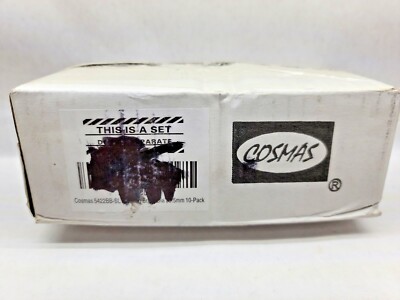 *10 Pack* Cosmas Cabinet Hardware Brushed Brass Mushroom Cabinet Knob #5422BB