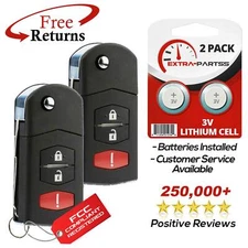 2 For 2006 2007 2008 2009 2010 2011 2012 2013 2014 2015 Mazda 5 Key Remote Fob