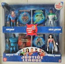 NEW DC JUSTICE LEAGUE MATTEL RISE OF APOKOLIPS SUPERMAN DARKSEID FIGURES! a155