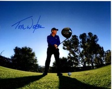 TOM WATSON Signed Autographed 8x10 PGA GOLF Photo