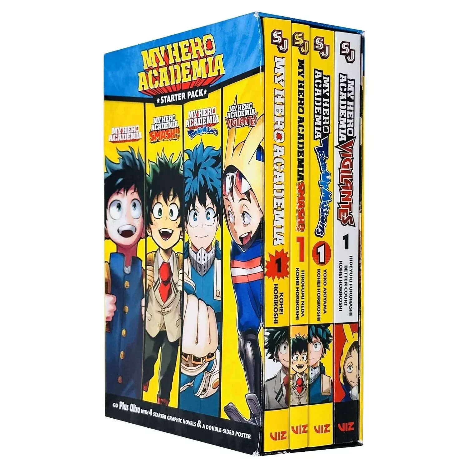 My Hero Academia Series Volume 1 Starter Pack of Smash Collection Books Box Set - Image 5