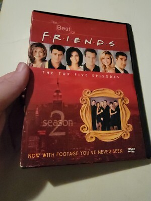 ''The Best Of FRIENDS'', DVD In Box, Season 2, The Top 5 Episodes W/Unseen Footage
