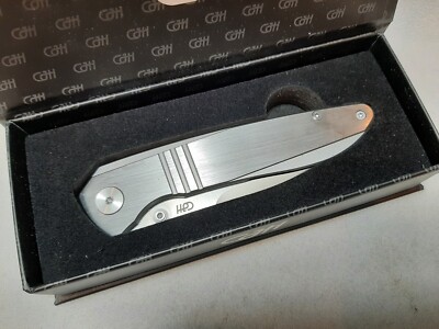 CJH  HERBERTZ Taschenmesser - EDELSTAHL / D2  - NEU & ovp - 10000651