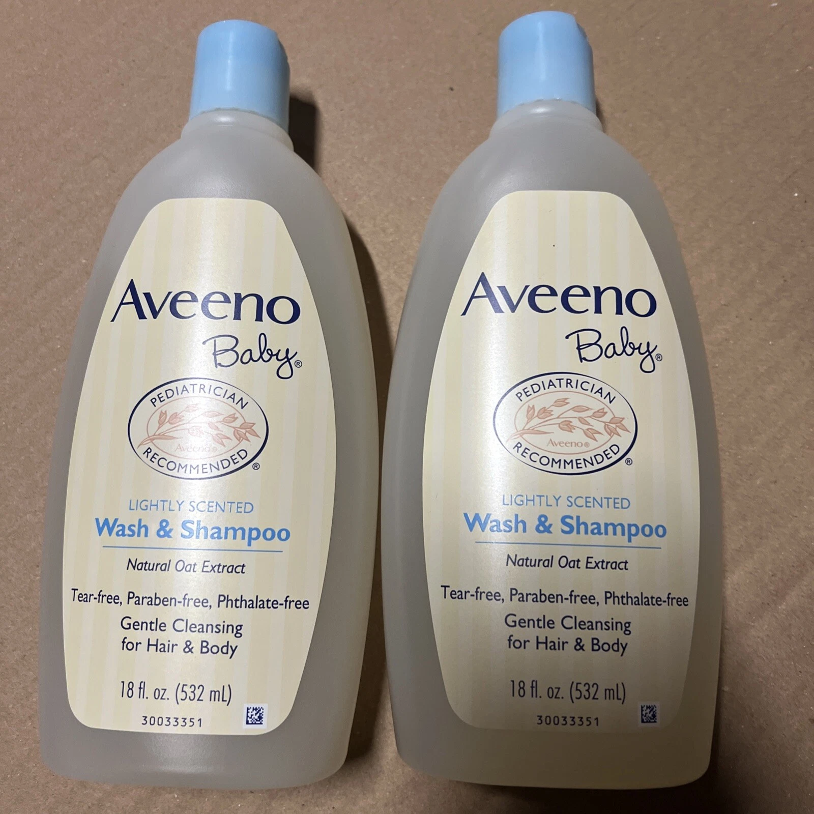 Aveeno Baby Wash and Shampoo - 18 oz.X2
Opens in a new window or tab