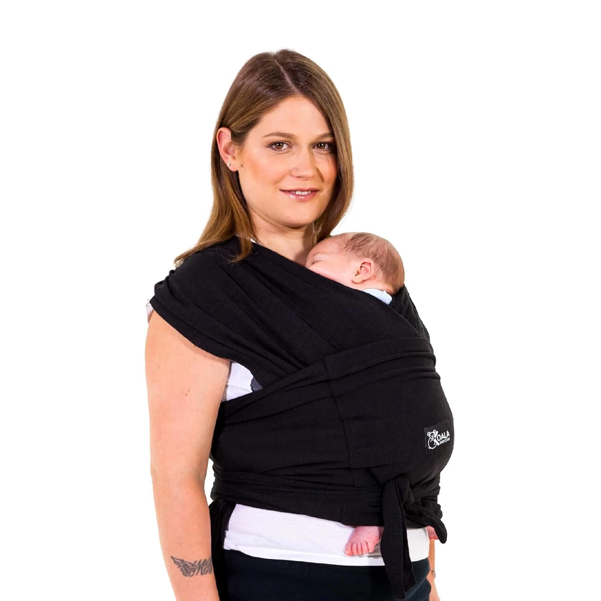 Koala Babycare Baby Carrier Wrap, Easy to Wear As a T-Shirt - Baby Wearing  Wrap One Size Fits All - Newborn Wrap Carrier Up to 22lbs