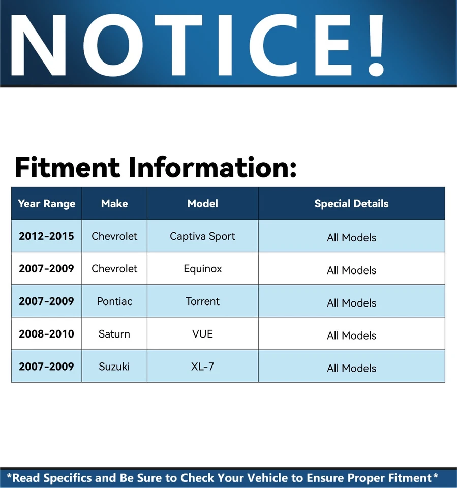 Pastillas de freno delanteras traseras de cerámica para Chevy Captiva Sport Equinox Torrent Vue XL-7 Foto 2 de 4