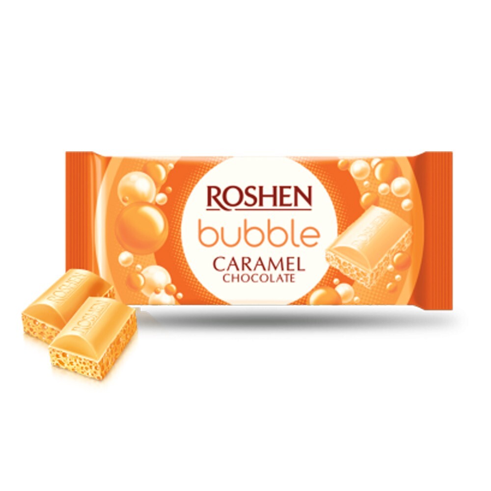 ROSHEN AERATED CARAMEL CHOCOLATE 80G