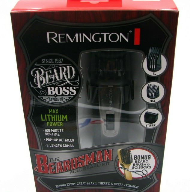 remington beard boss full beard grooming kit mb4045b