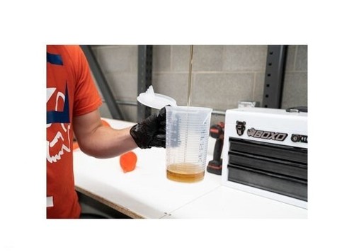 Measuring Cup with Lid Tusk Liquid 35 fl oz 1000 cc ml Oil Change Service Shop - Picture 13 of 13