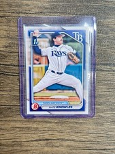 2024 Bowman Draft NATE KNOWLES 1ST BOWMAN #BD-153 Rays RC