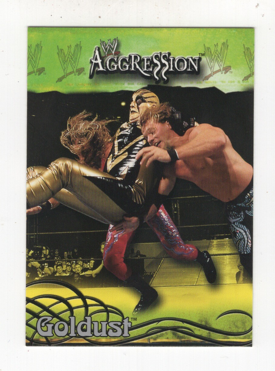 2003 FLEER WWE AGGRESSION WWF WRESTLING GOLDUST #12