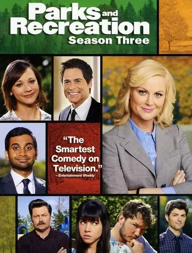 Parks and Recreation Season Three DVD 2011 25192075414 eBay