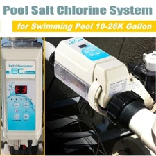 Saltwater Pool System Salt Chlorine Generator for Above Ground Pools 26000 Gal