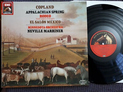 ASD 1436501 Copland - Appalachian Spring - Rodeo etc- Marriner NM