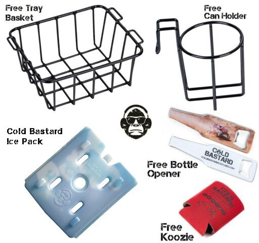 20QT NEW RUGGED+ COLD BASTARD PREMIUM ICE CHEST COOLER 12 colors FREE GIFTS ACCS