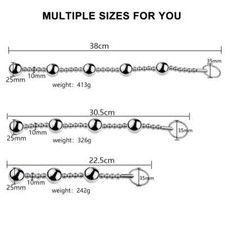 Stainless steel Vaginal Ball Stretcher Dilator Expander Plug Extreme Speculum