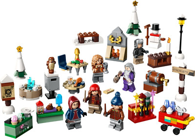 LEGO 76418 Adventskalender Lego Harry Potter 2023 EINZELMODELLE WINTERDORF