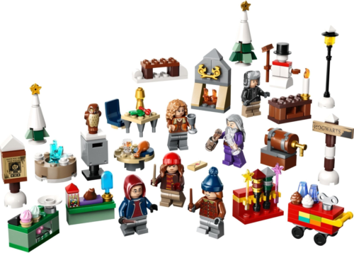 LEGO 76418 Calendrier de l'Avent LEGO Harry Potter 2023 Modèles Singles Village d'Hiver - Photo 1 sur 26