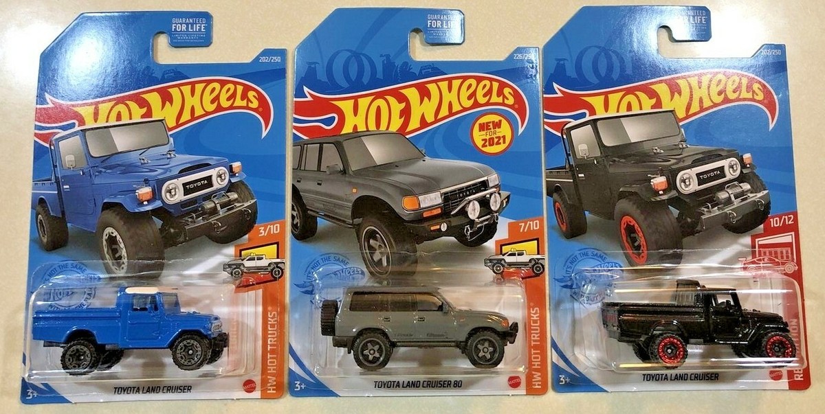 ミニカー Hot wheels 21 set NEW 2021 HOT WHEELS TOYOTA LAND CRUISER 80 ,CRUISER RED
