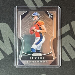2019 Panini Prizm Drew Lock Base Rookie Broncos #304