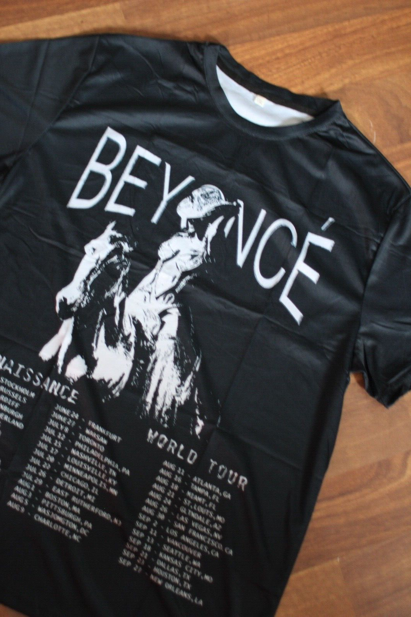 BEYONCE' RENAISSANCE TOUR T-SHIRT BRAND NEW! SIZE XX-LARGE MUSIC