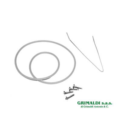 2 Pezzi Kit Di Riparazione Della Guarnizione Del Carter Pompa Lavastoviglie 182 Mm Con Codice Originale 12005744 12005317 12026667 Per Bosch Per Siemens Per Neff - Garanzia Di 10 Anni - MONTERAL - Foto 4