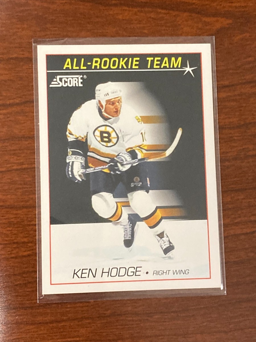 ICE バンドスコア　from 1994 to 1999「TRUTH」 KEN HODGE 1991-92 SCORE ALL ROOKIE TEAM BOSTON BRUINS (US VERSION