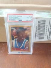 2009-10 TOPPS GOLD CHROME REF JRUE PSA 8 HOLIDAY   44 OF 50  (RC) 🔥🔥🔥🔥🔥🔥🔥