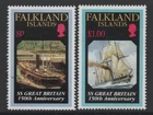 Falkland Islands 1993 SS Great Britain set of 2 MUH