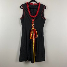 Scarlet Darkness Corset Lace Up Medieval Renaissance Gothic Dress Size XL