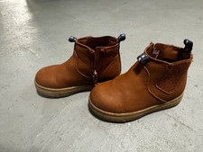 toddler boy fall boots brown 8c