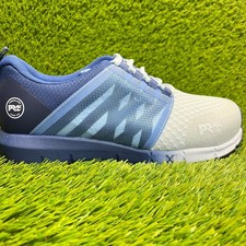 Timberland PRO Radius Womens Size 9 Blue Gray Composite Toe Safety Work Shoes