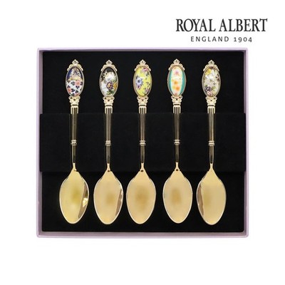 Royal Albert 100th Anniversary Refresh Dessert Spoon 5P SET (1900-1940)