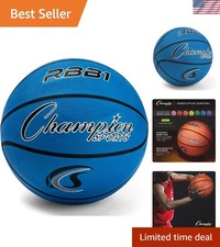 Rubber Basketballs   Durable Indoor  Outdoor Training  Recreational Game Ba...