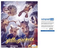 Bart Nickerson & Ashley Lyle 'Yellowjackets' Creators Signed 8x10 Photo ACOA