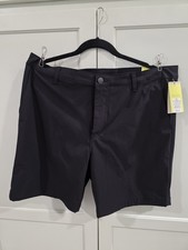 Men's All In Motion 360 Lifestyle Golf Shorts 8" Inseam Size 38 Black Unlined