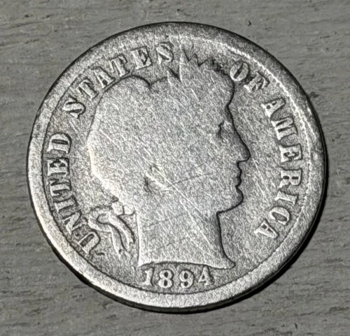 1894 O Barber Dime 10c New Orleans Mint Rare Nice Coin For An Album